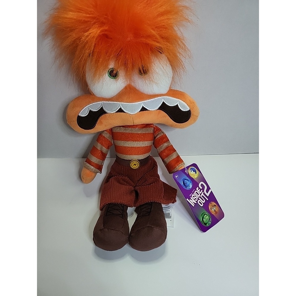 2025 Disney Pixar Movie Inside Out 2 Character Anxiety‎ Plush Stuffed 15" Doll - Picture 2 of 6